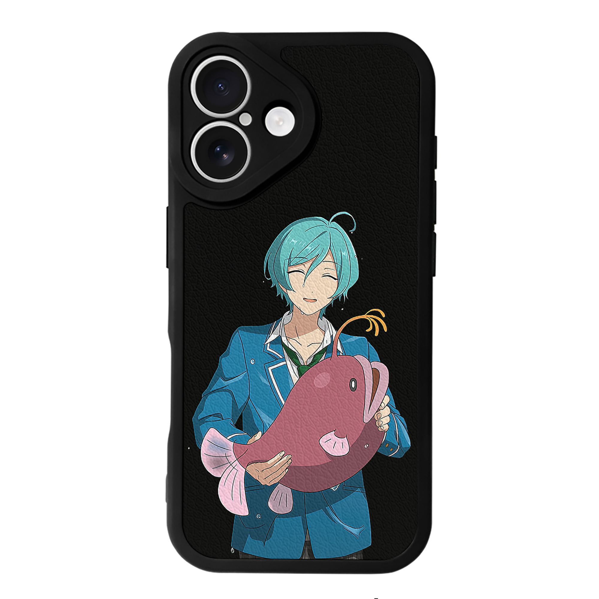 （画像用） あんさんぶるスターズ! Ensemble Stars 【iPhone 16シリーズ対応】シリコンスマホケース（レザー調） 材質：シリコン